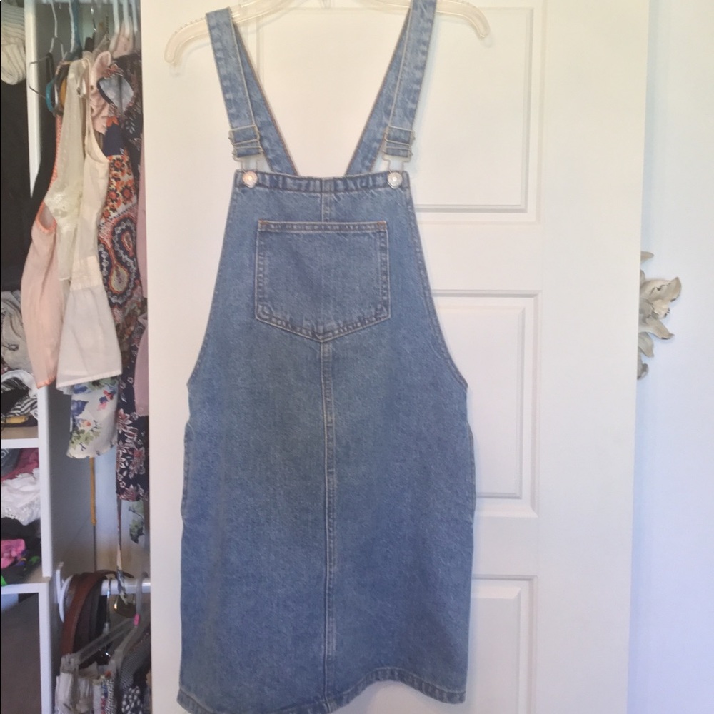 TOPSHOP denim dress